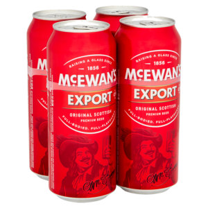McEwan's Export Premium Beer Can 4x500ml