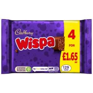 Cadbury Wispa 4 Pack