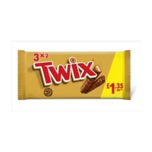 Twix Chocolate 3x2 Pack