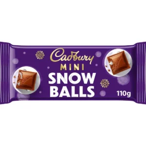 Cadbury Mini Snow Balls Chocolate Bar