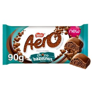 Aero Choco Hazelnut Chocolate Bar