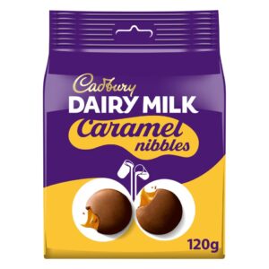 Cadbury Dairy Milk Caramel Nibbles Chocolate Bag