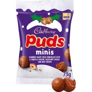 Cadbury Puds Minis Chocolate Bag