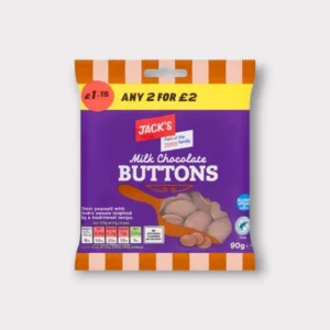 Jack's Milk Chocolate Buttons Bag