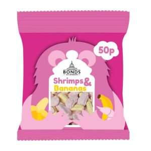 Bonds London Shrimps & Bananas Sweet Bag