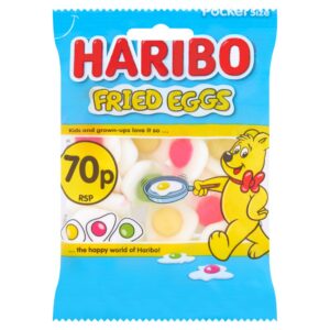 Haribo Fried Eggs Pocket Size Bag