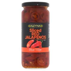 Aleyna Sliced Red Jalapenos 480g