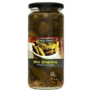 Aleyna Mini Gherkins in Brine & Vinegar 500g