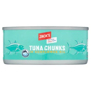Jack's Tuna Chunks in Sunflower Oil 145g