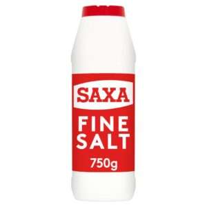 Saxa Fine Salt 750g