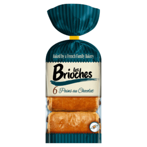 Les Brioches 6 Pains au Chocolate 270g