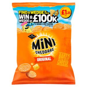 Jacob's Mini Cheddars Original 90g
