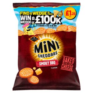 Jacob's Mini Cheddars Smoky BBQ 90g