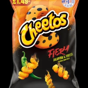 Cheetos Fiery Jalapeno & Cheese 70g