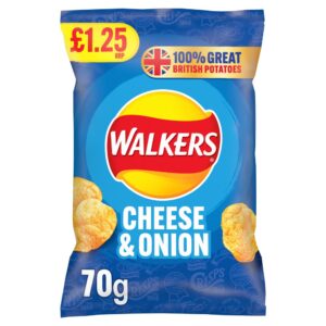 Walkers Cheese & Onions 70g