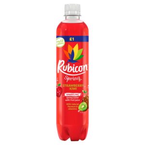 Rubicon Strawberry Kiwi Sparkling 500ml