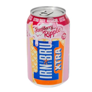 Irn Bru Xtra Raspberry Ripple Can 330ml